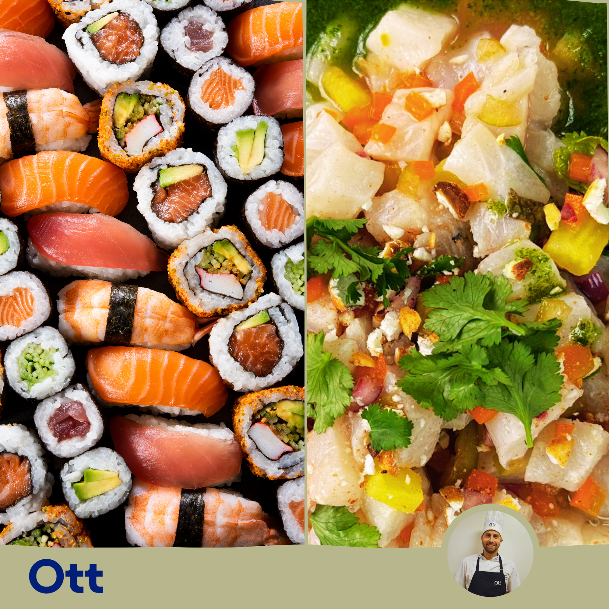 Talleres cortos & prácticos: sushi y cocina peruana